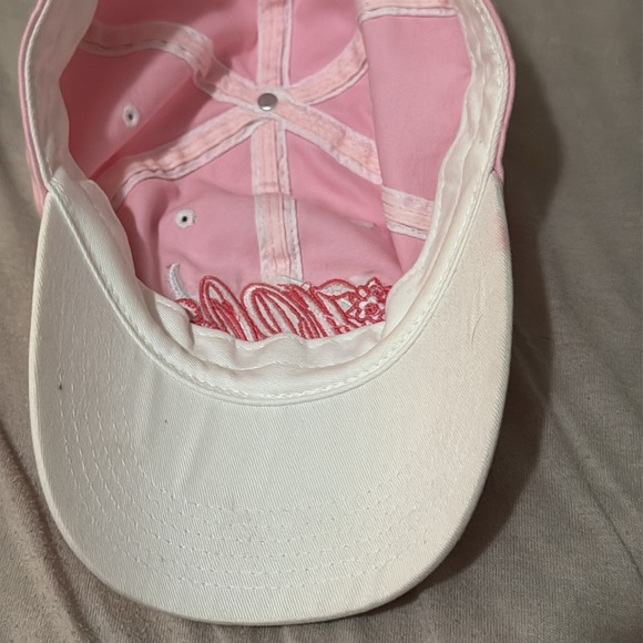 Hard Rock Cafe Light Pink Floral‎ Hat - Picture 3 of 4